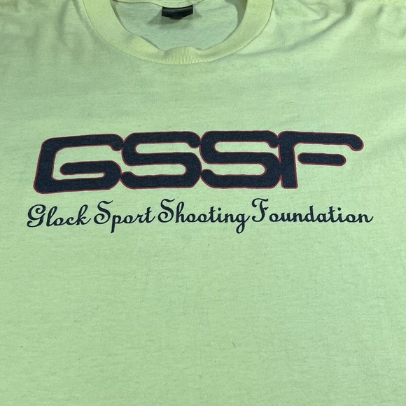 VTG 1980's GSSF Glock Sport Shooting Foundation T-shirt XXL single stitch USA - Picture 2 of 8